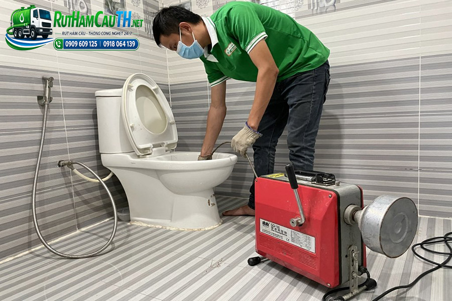 Rút hầm cầu, thông cống nghẹt, nạo vét hố ga tại Tuấn Thanh