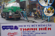 Dịch vụ hút hầm cầu hộ gia đình (nhà ở riêng lẻ, nhà trệt, nhà phố, nhà cấp 4)