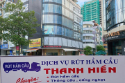 Rút hầm cầu tại tòa nhà văn phòng Quận Bình Tân