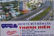Rút hầm cầu tại tòa nhà văn phòng thành phố Thủ Đức