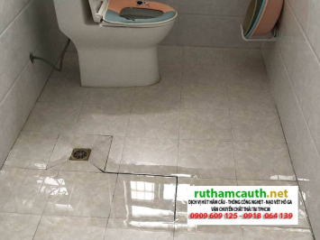 Sửa chữa chống thấm, chống hôi nhà vệ sinh toilet Phường Bến Thành