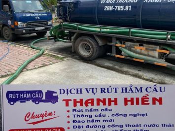 Dịch vụ hút hầm cầu cơ quan nhà nước – văn phòng – tòa nhà