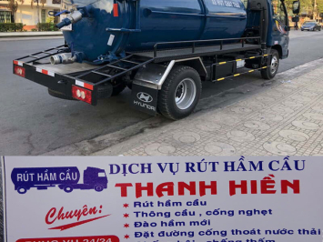 Dịch vụ hút hầm cầu cơ sở sản xuất thực phẩm – bếp ăn công nghiệp