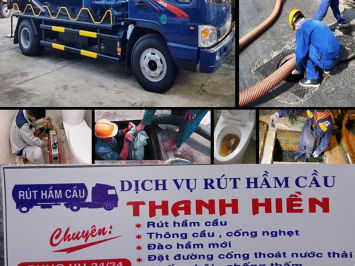 Dịch vụ hút hầm cầu công ty – xí nghiệp – nhà máy – khu công nghiệp