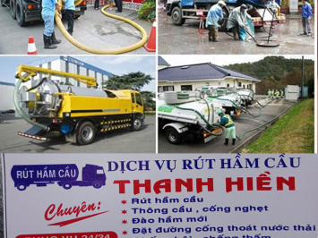 Dịch vụ hút hầm cầu nhà máy chế biến thủy sản – nông sản