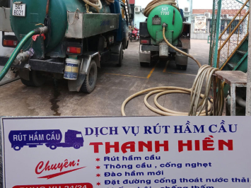 Dịch vụ hút hầm cầu trường học – nhà trẻ – trung tâm đào tạo