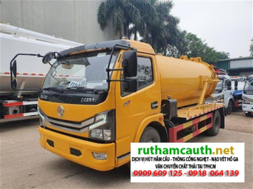 Bảng báo giá dịch vụ rút hầm cầu Thông Tây Hội