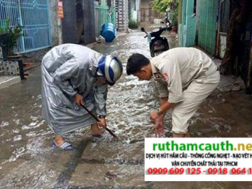 Bảng báo giá thông cống nghẹt Phường Phú Thuận