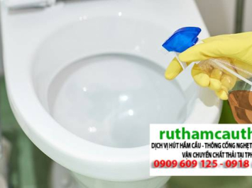 Xử lý mùi hôi nhà vệ sinh, Bồn cầu tại Phường Bình Tiên