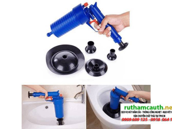 Dụng Cụ Thông Cống Áp Suất Cao Cho Nghẹt Nặng