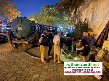 Bảng báo giá dịch vụ rút hầm cầu Phường Cầu Kiệu