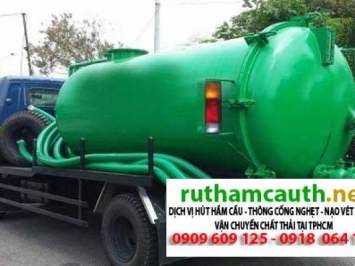 Bảng báo giá dịch vụ rút hầm cầu Phường Tây Thạnh