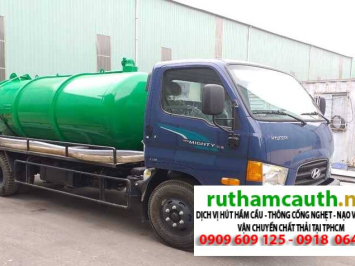 Bảng báo giá dịch vụ rút hầm cầu Phường Bình Thới