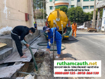 Bảng báo giá dịch vụ rút hầm cầu Phường Long Phước