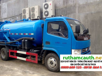 Bảng báo giá dịch vụ rút hầm cầu Phường Đông Hòa