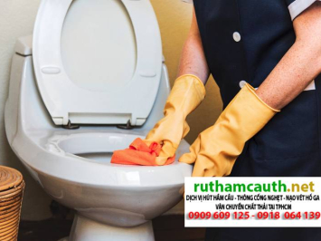 Xử lý mùi hôi nhà vệ sinh, Bồn cầu tại Phường Long Hương