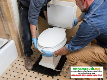 Bảng báo giá sửa bồn cầu, sửa toilet, sửa cống thoát nước Long An