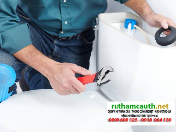 Cách sửa bồn vệ sinh không có nước cực nhanh