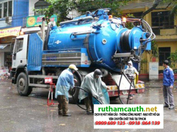 Bảng báo giá dịch vụ rút hầm cầu Phường Bến Thành