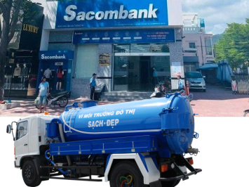 Rút hầm cầu ngân hàng sài gòn thương tín Sacombank
