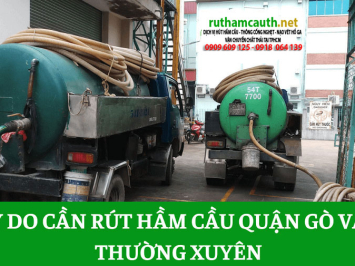 Bảng Báo Giá Dịch Vụ Rút hầm cầu Quận Gò Vấp