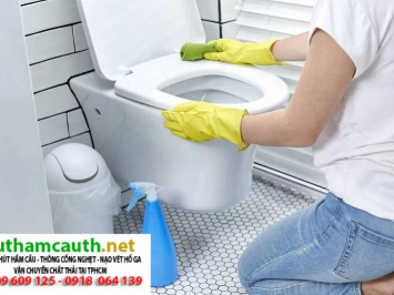 Xử lý mùi hôi nhà vệ sinh, Bồn cầu tại Phường Bình Quới