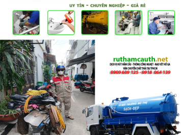 Bảng báo giá sửa bồn cầu, sửa toilet, sửa cống thoát nước Quận 8