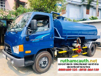 Bảng báo giá dịch vụ rút hầm cầu Phường Sài Gòn