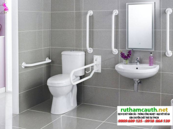 Kích thước nhà vệ sinh tiêu chuẩn cho người khuyết tật