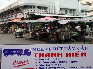 Thông cống nghẹt bồn cầu chợ Bà Chiểu quận Bình Thạnh