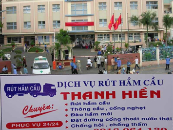 Thông cống nghẹt chuyên nghiệp tại bệnh viện Từ Dũ quận 1