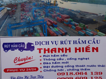 Thông cống nghẹt nhanh cảng Sài Gòn Đông quận 2