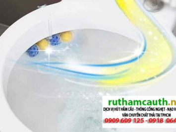 Một viên tẩy bồn cầu dùng được bao lâu