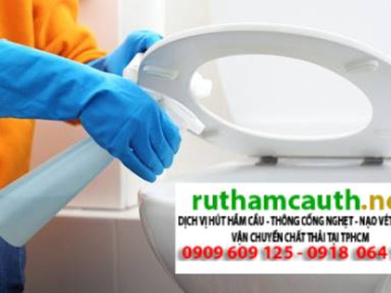 Xử lý mùi hôi nhà vệ sinh, Bồn cầu tại Phường Phú Thuận