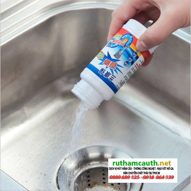 Review 5 Loại Axit Thông Cống Cực Mạnh, Sử Dụng Nhiều Nhất