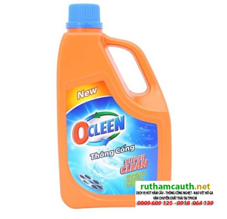 Review 5 Loại Axit Thông Cống Cực Mạnh, Sử Dụng Nhiều Nhất