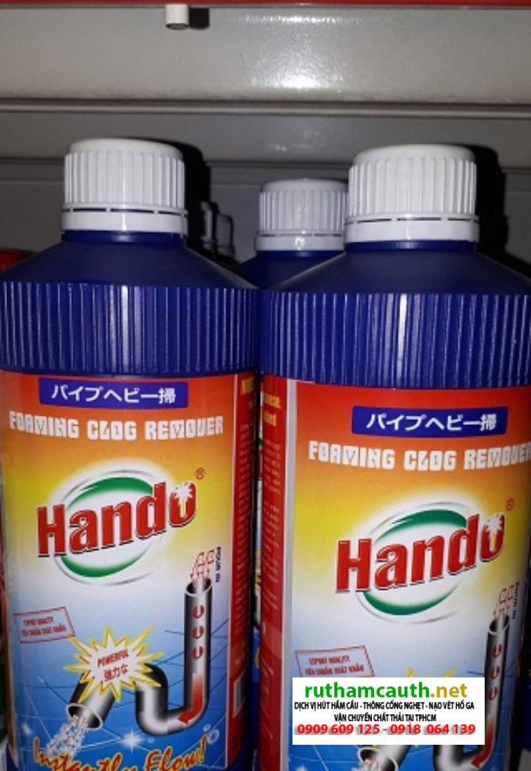 Review 5 Loại Axit Thông Cống Cực Mạnh, Sử Dụng Nhiều Nhất