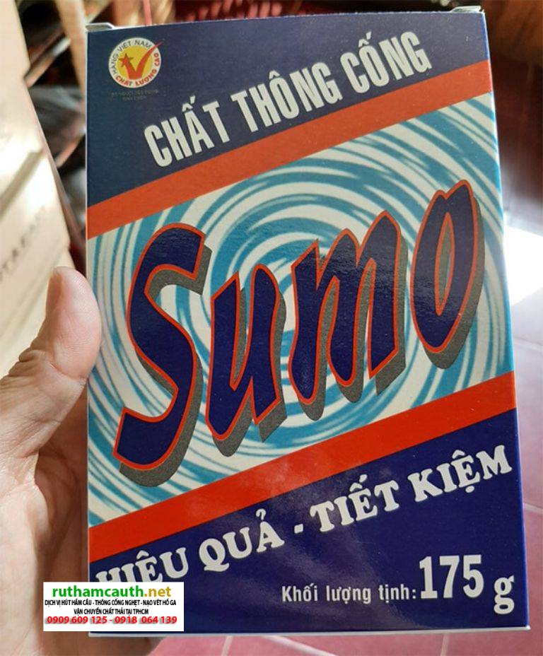 Review 5 Loại Bột Thông Cống Siêu Mạnh, hiệu quả sau 10 phút