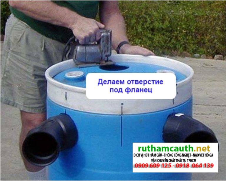 Tự Làm Bể Phốt Bằng Thùng Nhựa Tại Nhà Đơn Giản, Chi Tiết Nhất
