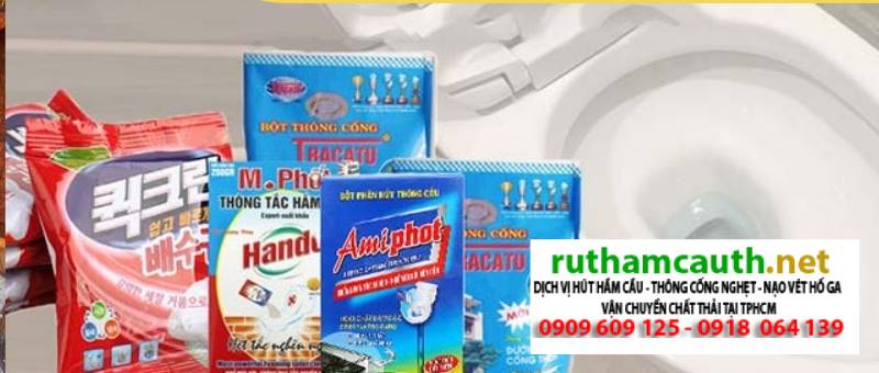 Cách Sử Dụng Bột Thông Bồn Cầu Hando An Toàn Hiệu Quả