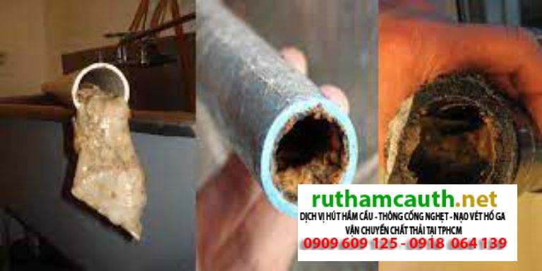 Cách Thông Cống Bị Tắc Mỡ Nhanh Chóng, Hiệu Quả 100%