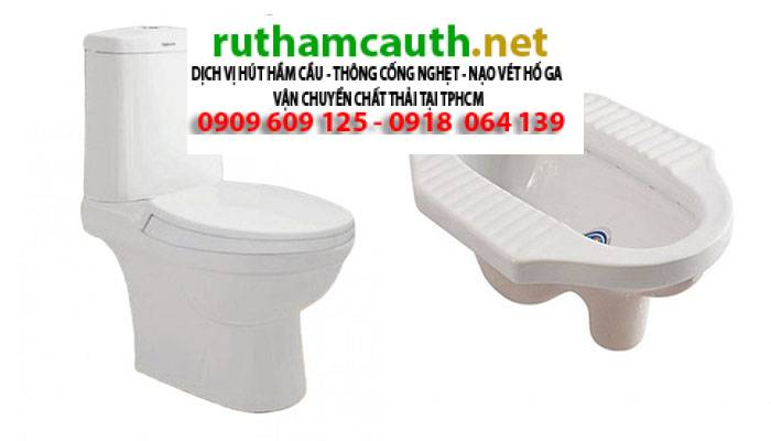 9 cách thông tắc bồn cầu ngồi xổm, bồn cầu bệt Hiệu Quả