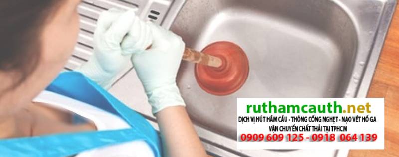 Cách Thông Tắc Cống Bồn Rửa Bát Tại Nhà Nhanh Chóng