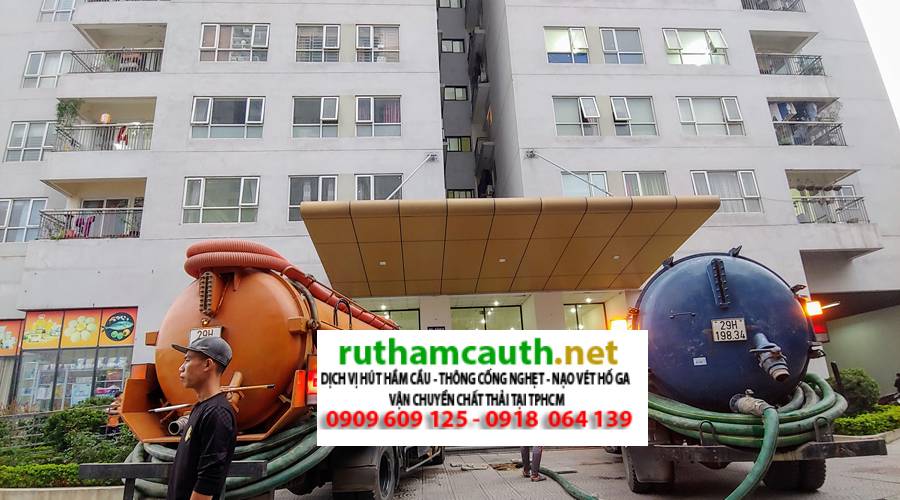 Cách tính tiền hút bể phốt để tránh bị vòi thêm tiền