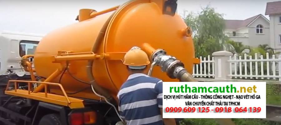 Cách tính tiền hút bể phốt để tránh bị vòi thêm tiền