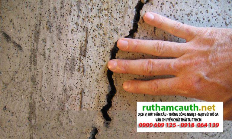 Cách Xử Lý Bể Phốt Bị Rò Rỉ Nước, Nguyên Nhân Gây Nứt, Ngấm