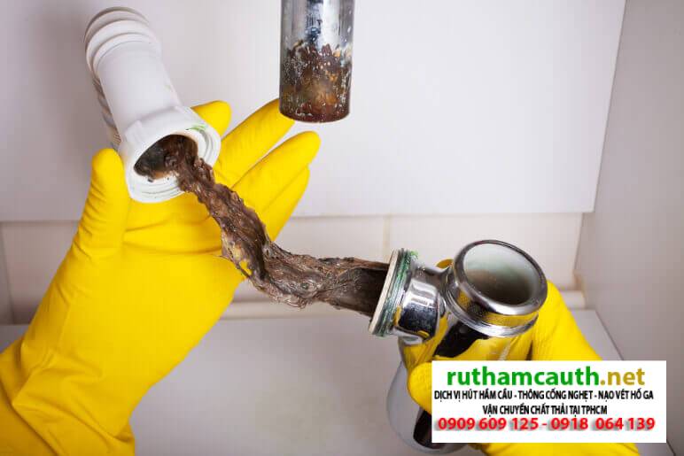 Cách Xử Lý Đường Ống Thoát Nước Bị Tắc hiệu quả nhanh chóng