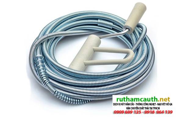 Dây thông cống lò xo 5m, 10m, 15m, 20m – So sánh và cách lựa chọn