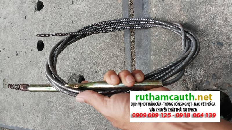 Dây thông cống lò xo 5m, 10m, 15m, 20m – So sánh và cách lựa chọn