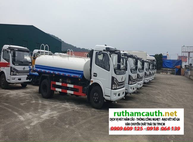 Dịch vụ cho thuê xe bồn uy tín, nhiều chủng loại, kích thước